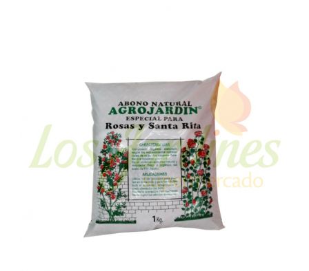 ABONO ROSAS Y SANTA RITA AGROJARDIN 1KG