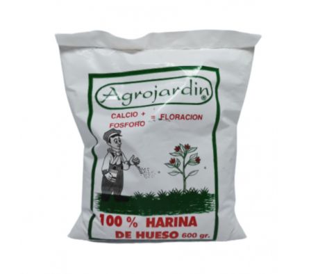 ABONO AGRO JARDIN HARINA DE HUESOS 600G