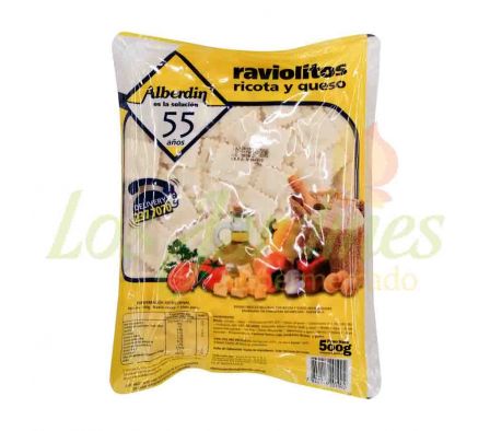 RAVIOLITOS DE RICOTA Y QUESO