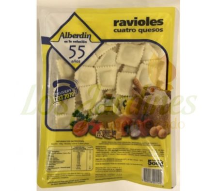 RAVIOLES DE 4 QUESOS ALBERDIN