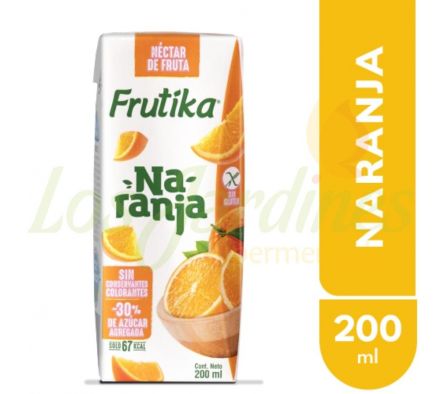 JUGO DE NARANJA FRUTIKA 200 ML
