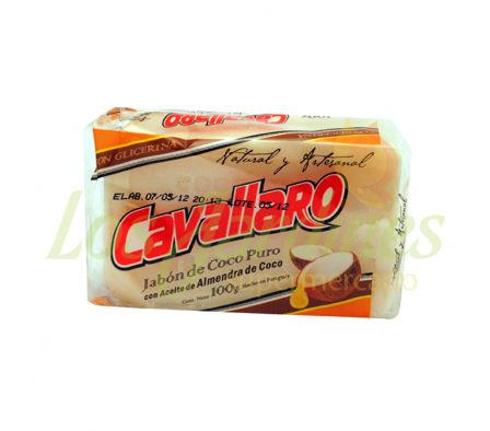 JABON EN PAN COCO PURO CAVALLARO 100 GRS