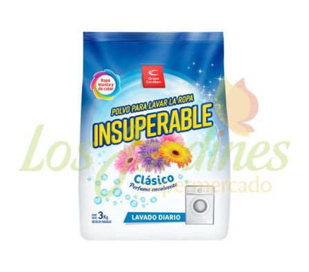 JABON EN POLVO INSUPERABLE CLASICO 3KG