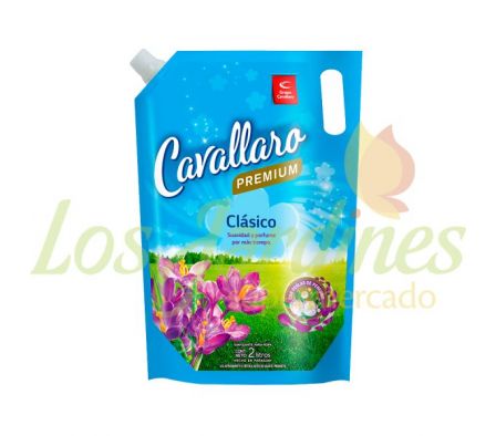 SUAVIZANTE DOY PACK CLASICO CAVALLARO 2 LT