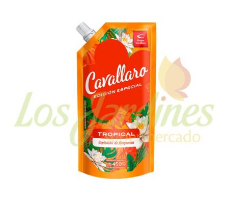 SUAVIZANTE CAVALLARO TROPICAL 450ML