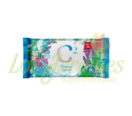 TRIPACK JABON DE TOCADOR C2 FRESH 130 GR