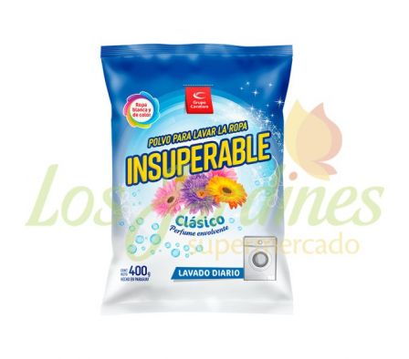 JABON EN POLVO INSUPERABLE CLASICO 400G