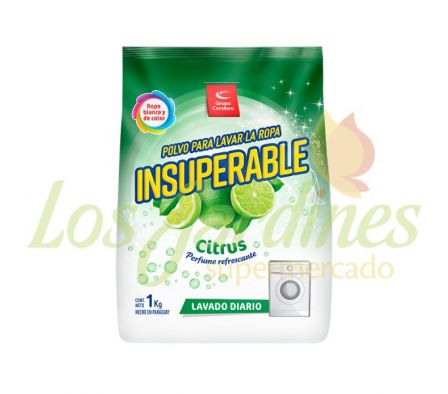 JABON EN POLVO INSUPERABLE CITRUS 1KG