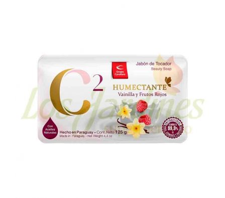 JABON TOCADOR C2 HUMECTANTE FRUTOS ROJOS 125G
