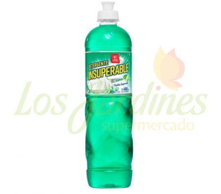 DETERGENTE LAVAVAJILLAS INSUPERABLE LIMON 500ML