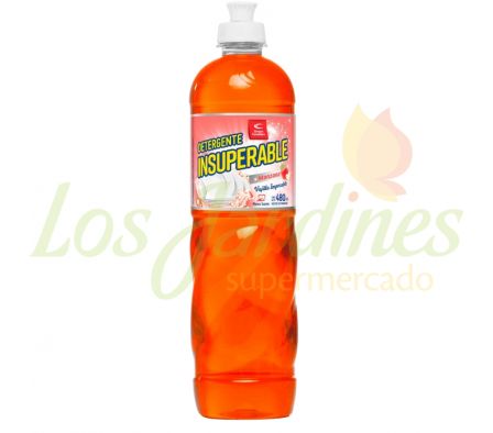DETERGENTE LAVAVAJILLAS INSUPERABLE MANZANA 500ML