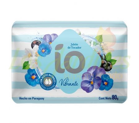 JABON DE TOCADOR IO VIBRANTE 80G