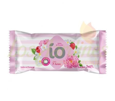 JABON DE TOCADOR IO PASION 3x80G