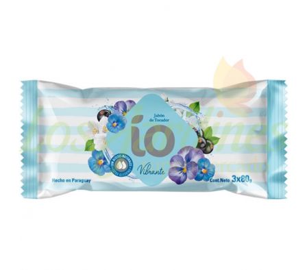 JABON DE TOCADOR IO VIBRANTE 3x80G
