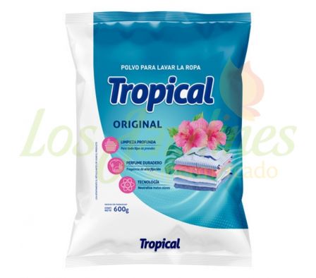 JABON EN POLVO TROPICAL ORIGINAL 600G