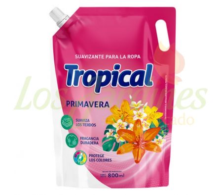 SUAVIZANTE TROPICAL PRIMAVERA 800ML