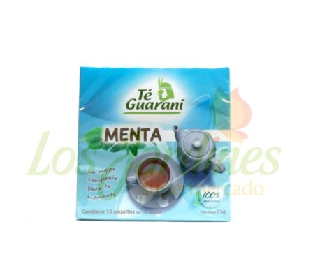TE GUARANI MENTA 10 SAQUITOS 15G