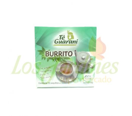 TE GUARANI BURRITO 10 SAQUITOS 15G
