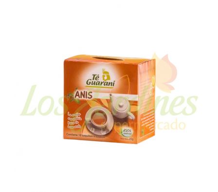 TE DE ANIS TE GUARANI 10 SAQUITOS 20G