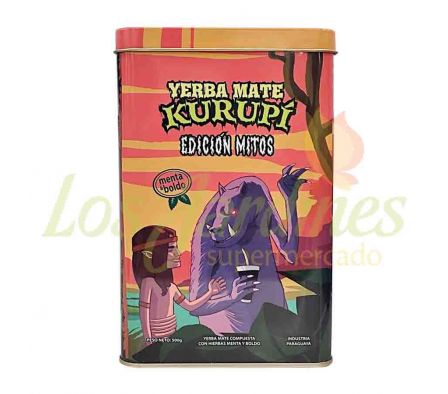 YERBA MATE KURUPI LATA 500 GR - EDICION LIMITADA