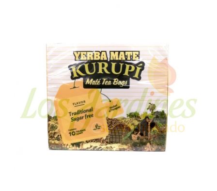 MATE COCIDO SIN AZUCAR KURUPI 10UN