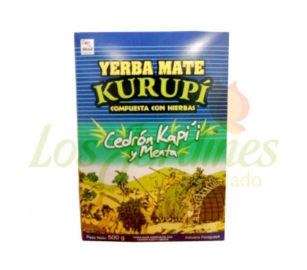 YERBA CEDRON KAPI°I Y MENTA KURUPI 500G