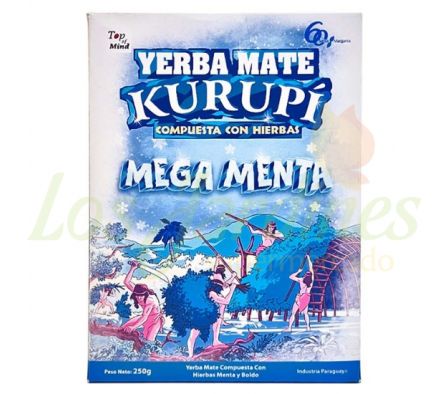 YERBA MATE KURUPI MEGAMENTA x 250G
