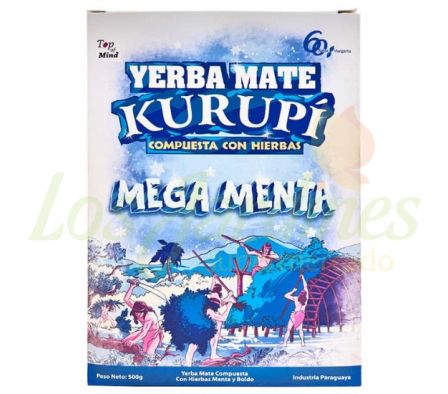 YERBA MATE KURUPI MEGAMENTA x 500G