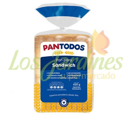 PAN DE SANDWICH PAN TODOS 420G