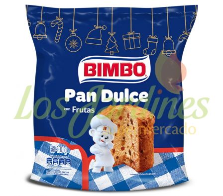 PAN DULCE BIMBO FRUTAS PREMIUM 400G