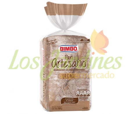 PAN ARTESANO BIMBO 500 GR