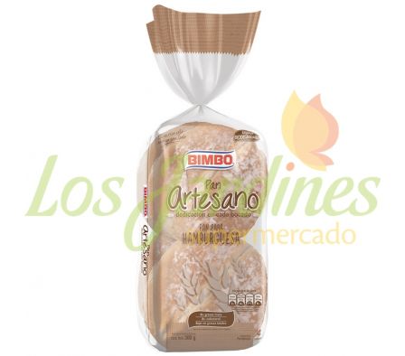 PAN HAMBURGUESA ARTESANO BIMBO 300 GR.