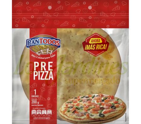 PRE PIZZA TRADICIONAL BIMBO 200 GR PTD