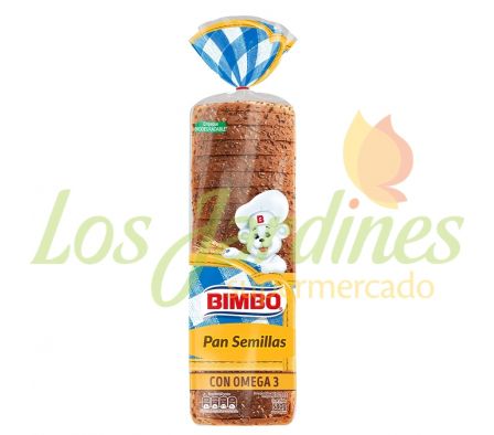 PAN PARA SANDWICH BIMBO SEMILLAS 650G