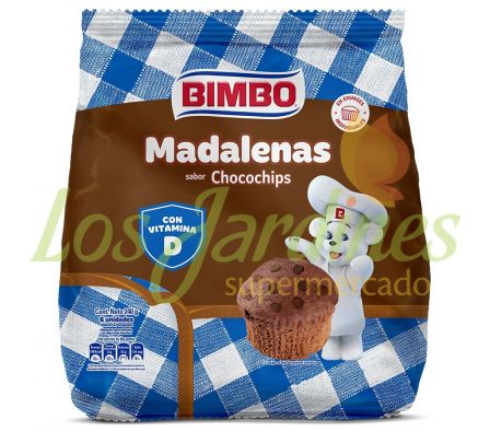 MADALENAS CHOCO CHIPS BIMBO 240G