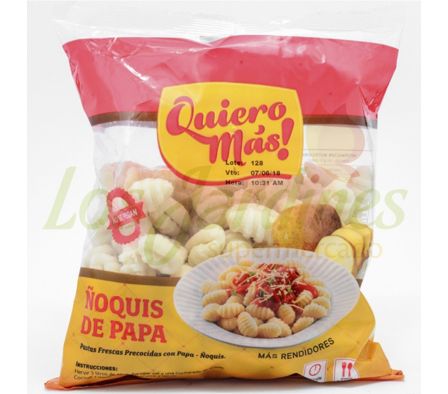 ÑOQUIS QUIERO MAS 500 GR.