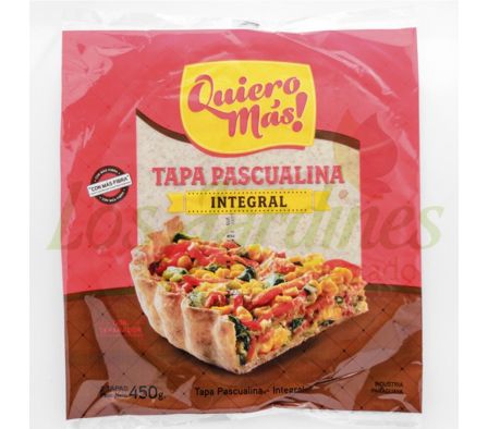 TAPA PASC.INTEGRAL QUIERO MAS