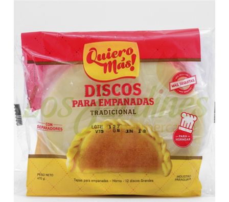 DISCO P/EMPANADA HORNO QUIERO MAS.:_