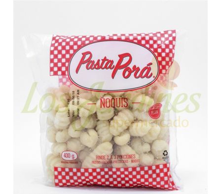 ÑOQUIS DE HUEVO PASTAS PORA 400 GRS.