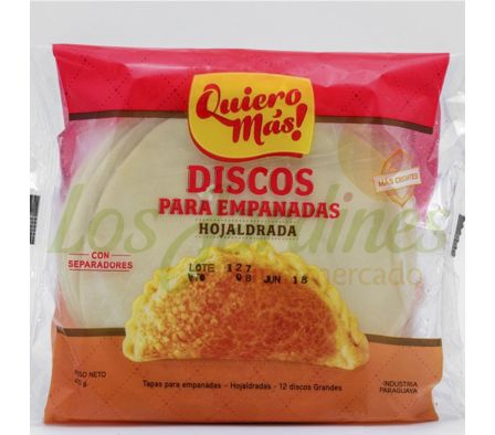 DISCO HORNO HOJALDRADO GRANDE X12 UNID.:_