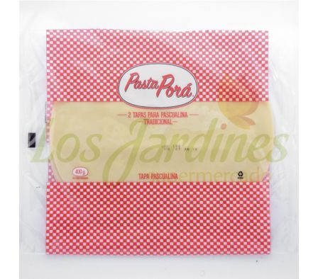 TAPA PASCUALINA PASTA PORA