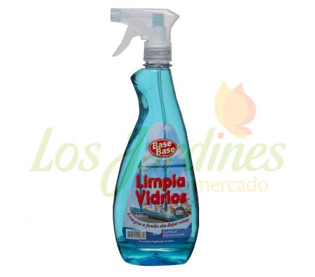 LIMPIA VIDRIOS BASE BASE CON PULVERIZADOR 500CC