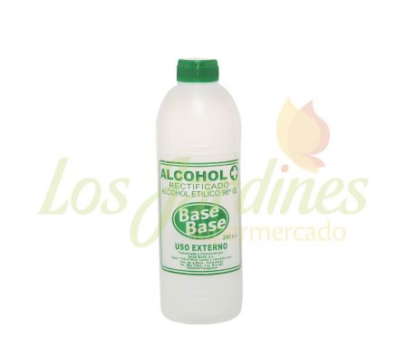 ALCOHOL RECTIFICADO BASE BASE 250 CC