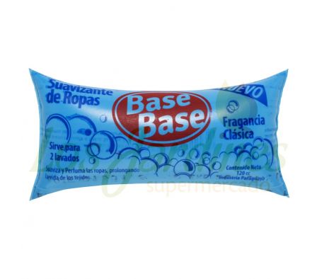 SUAVIZANTE DE ROPA SACHET BASE BASE 120 CC