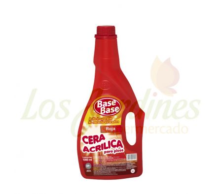 CERA ACRILICA ROJA BASE BASE 1000 CC