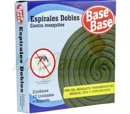 ESPIRALES DOBLES BASE BASE