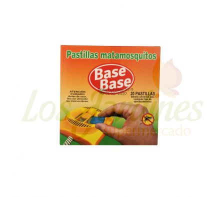 PASTILLAS MATA MOSQUITOS BASE BASE 20 UNID