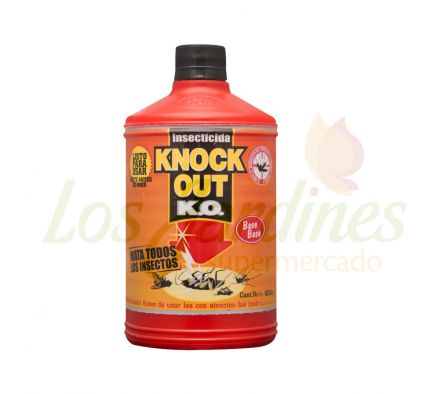 INSECTICIDA LIQUIDO NOCK OUT 800 ML