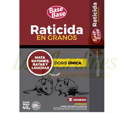 RATICIDA BASE BASE 40 GRS
