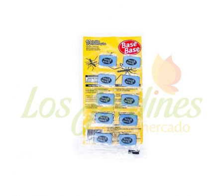PASTILLAS MATAMOSQUITOS BASE BASE 10UN